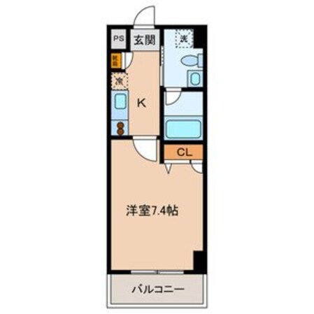 セカンド調布の物件間取画像